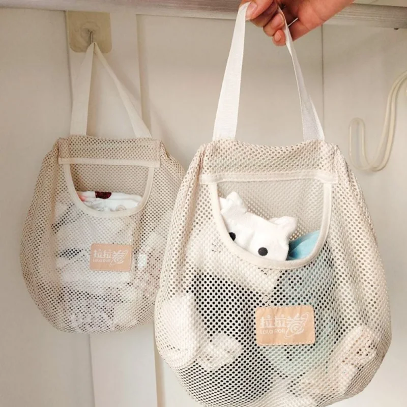 Borse Rete Per Frutta E Verdura - 2 Pezzi Lavabili E Riutilizzabili