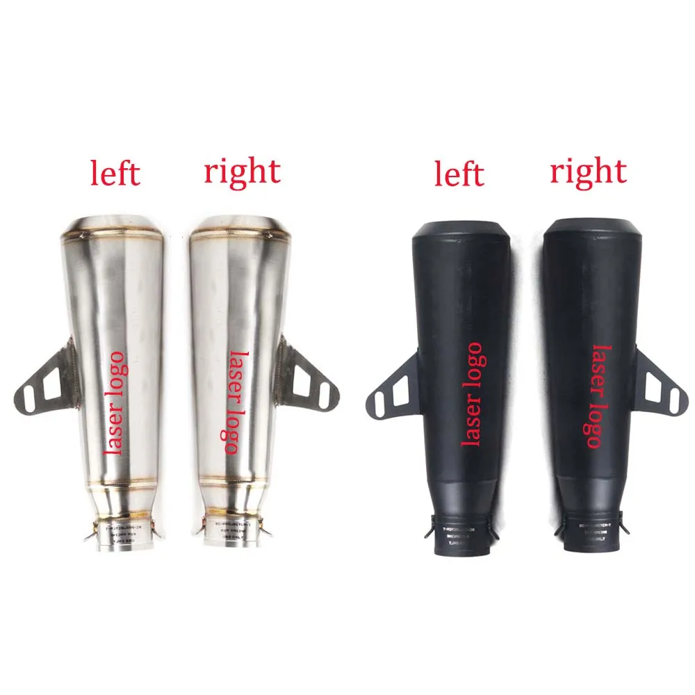 Silenziatore Di Scarico Moto Universale Modificato Tubo Silenziatore Scooter Per Yamaha Xj6 Mt07 R6 R1 R3 Z900 Z800 Z1000 K6 K7 K8 K9