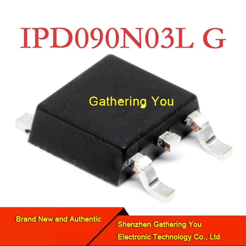 

IPD090N03L G TO252 MOSFET N-Ch 30V 40A DPAK-2 Brand New Authentic