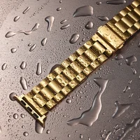 Bracelet de montre Apple en acier inoxydable, Compatible avec la série 9876 SE Ultra iWatch, Bracelet métallique 38/42mm 41mm 40/44mm 45mm 49mm 3