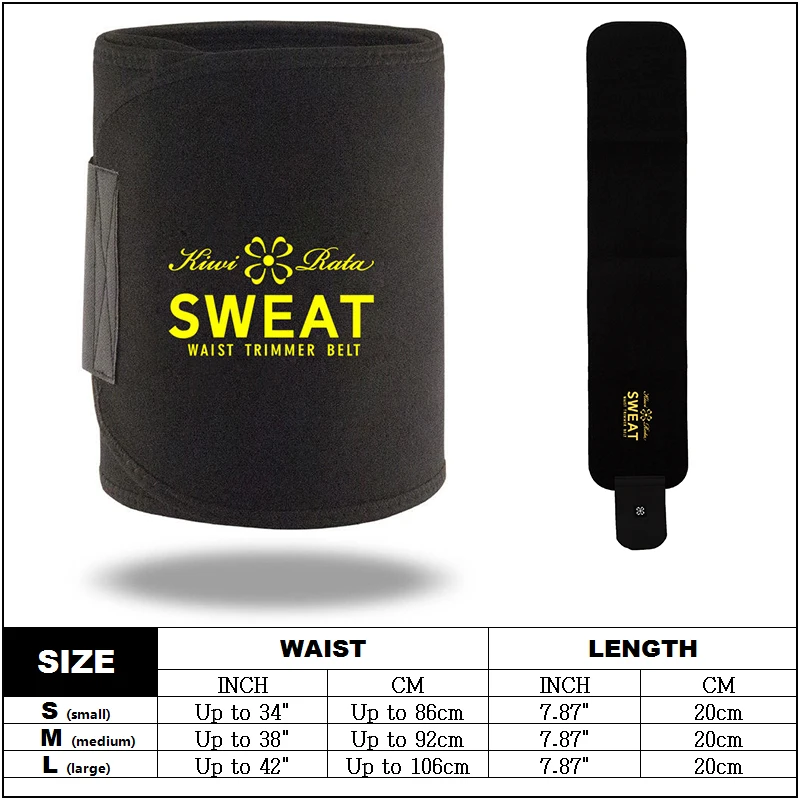 Waist Trimmer Sweat Belt 6