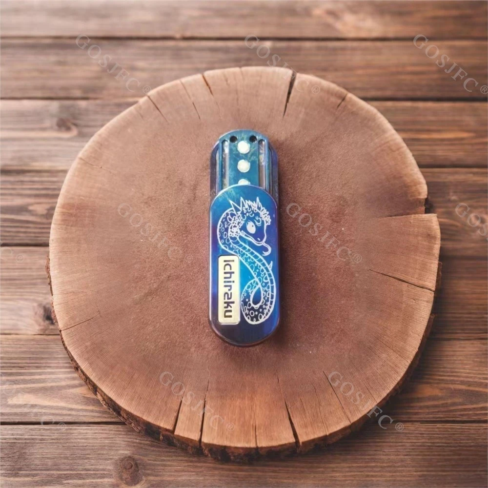 ZDEDC ガラガラヘビ音叉フィジェットスライダーストレスリリーフ