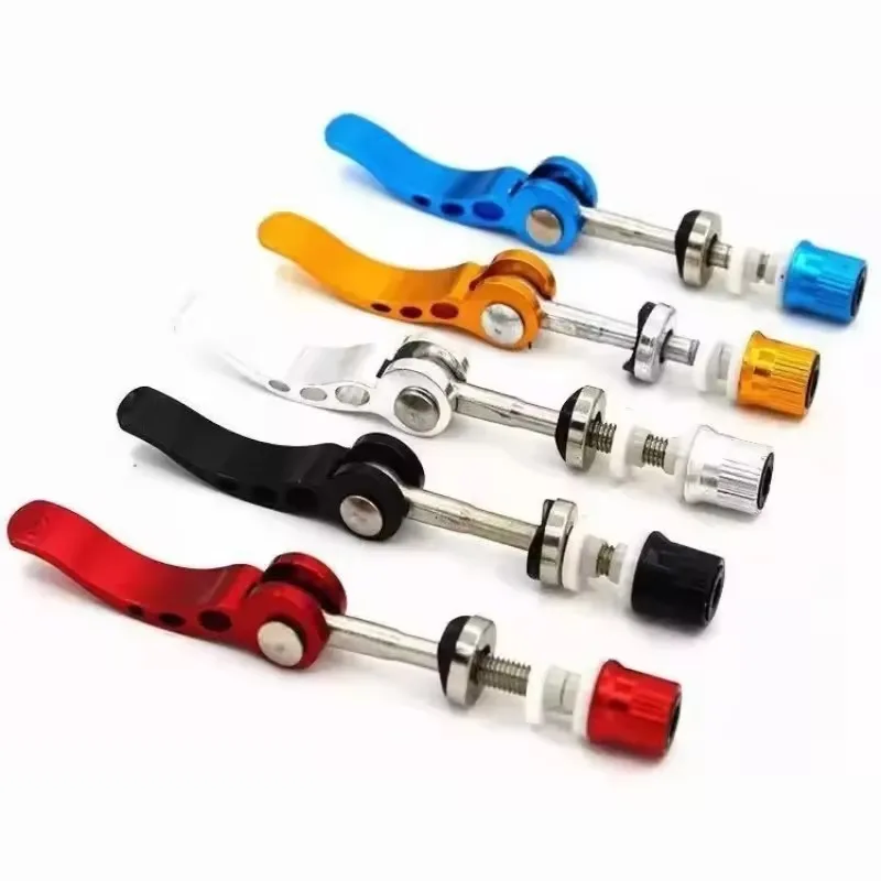 Universal Aluminum Alloy Quick Release Seatpost Clamp with Vibrant Lever Finish