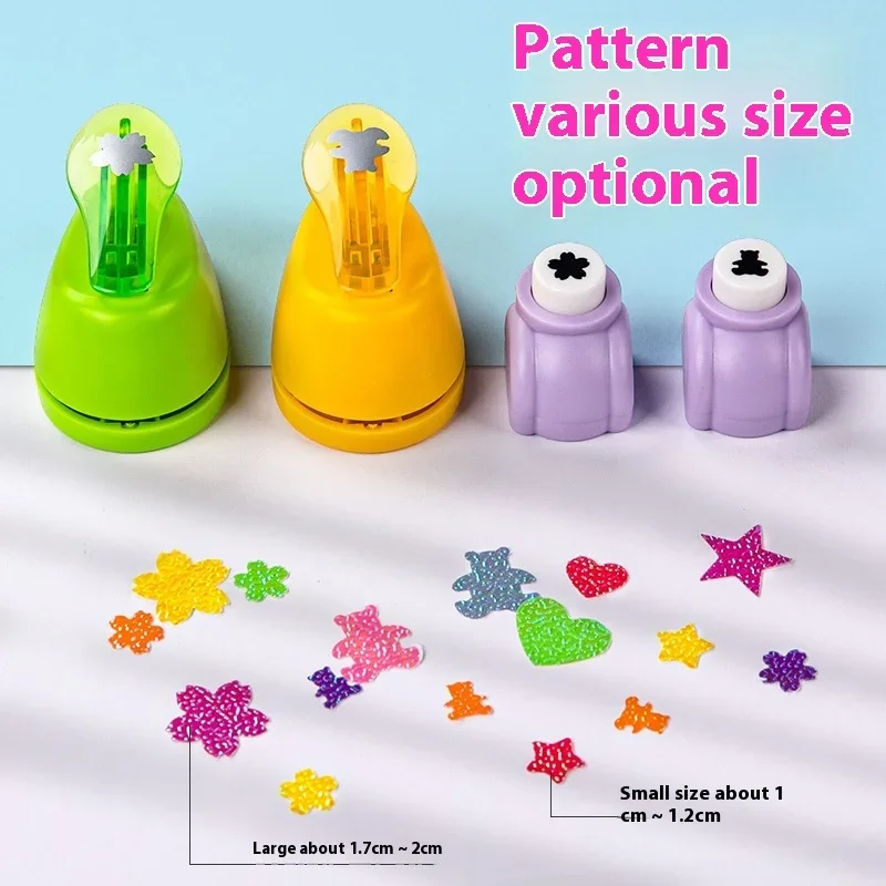 Mini Scrapbook Punches Handmade Cutter Card Craft Calico Printing DIY Flower Paper Craft Punch Hole Puncher Cutter Perforator paper cutter paper punch hole punching tools paper craft punch
