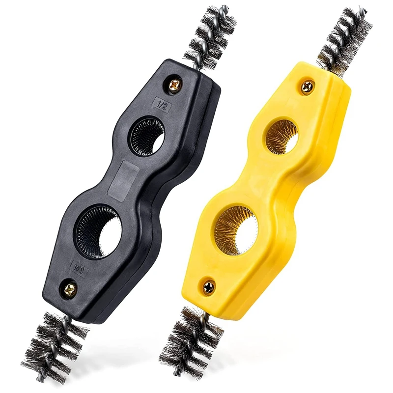 

2 шт., медные щётки для труб 4 в 1