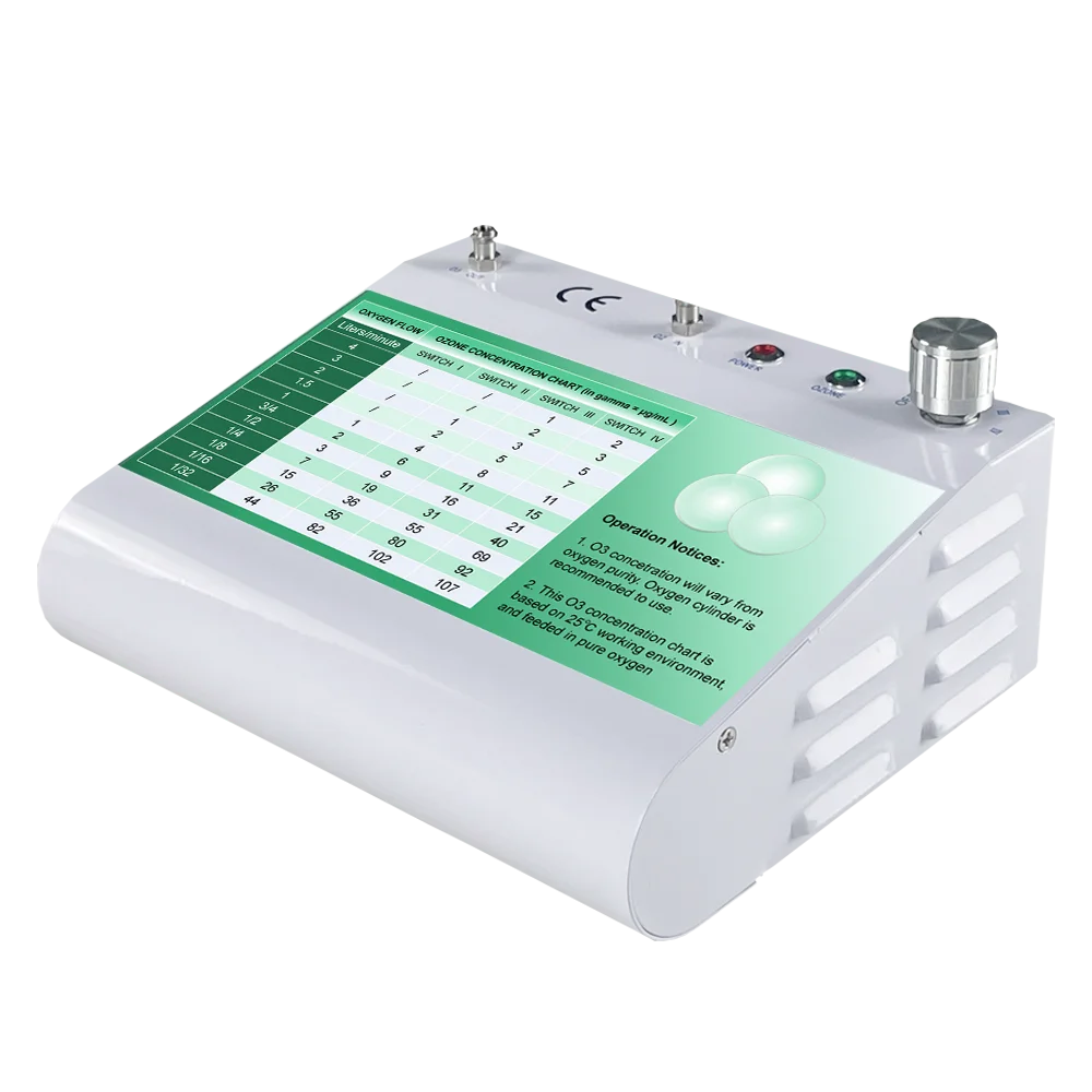 German Technology Ozone Therapy Device 1-132 ug/ml ozone therapy equipment medical ozone generator with ozone catalyst destruct 5