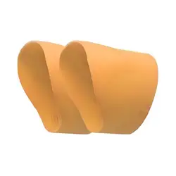 Youth Sports Silicone Lace Covers - Enhanced Shoe Accessory (Yellow)
