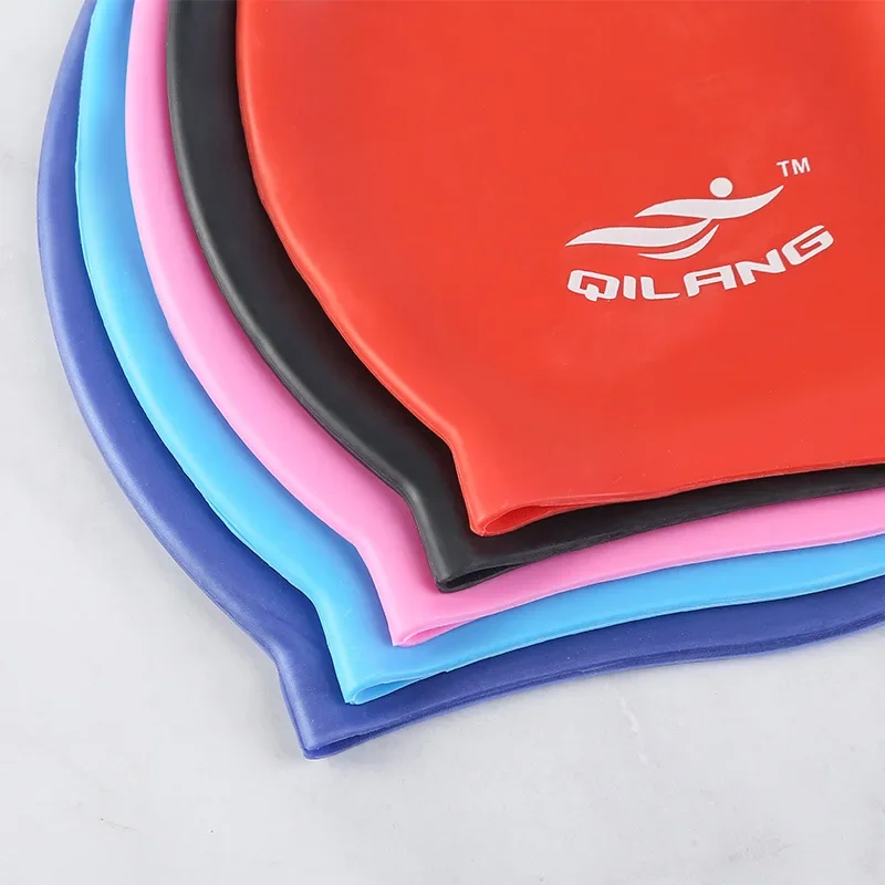 Universal Adult And Child Silicone Swimming Cap Waterproof Comfortable Customizable Swimming Cap For Manufacturer