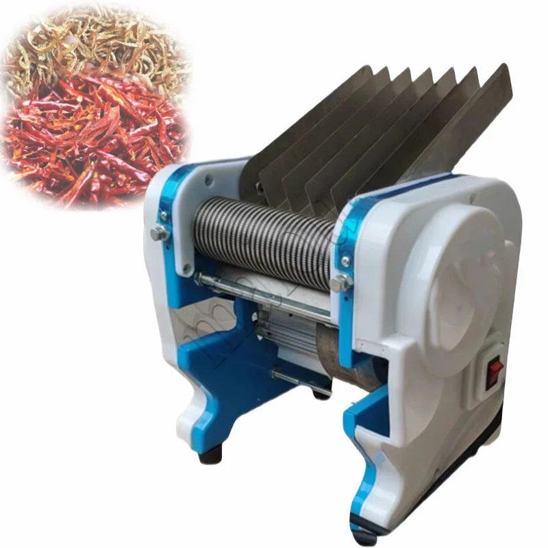 Small Dried Chili Shredder, Commercial Red Sea Pepper Strips And Dried Tangerine Peel Electric
