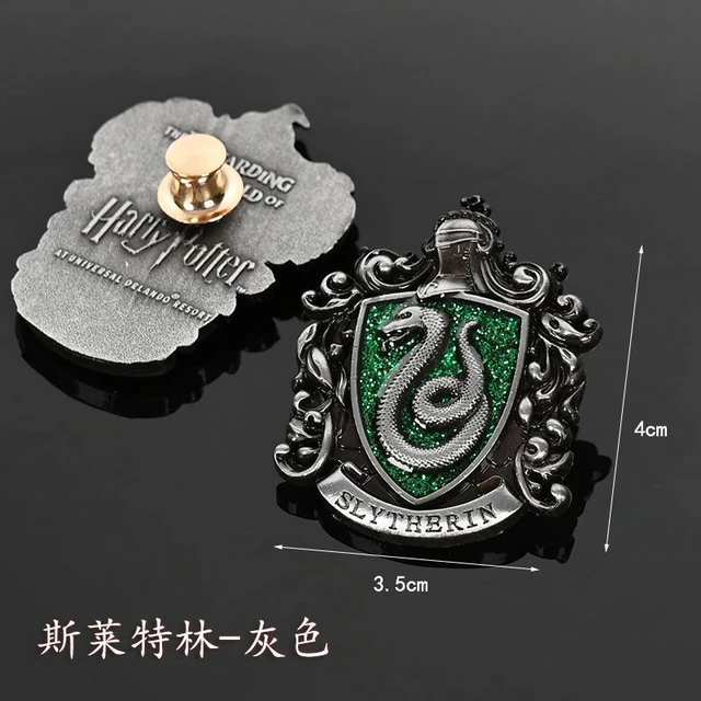 Lot 4 Pendentifs Harry Potter maison Poudlard argent plaqué