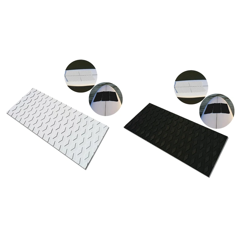2 Pezzi Tavola Da Surf Tavola Di Trazione Eva Antiscivolo Pad Adesivo Antiscivolo Deck Pad Per Ponte Barca, Kayak, Tavola Da Surf, Paddl Verticale