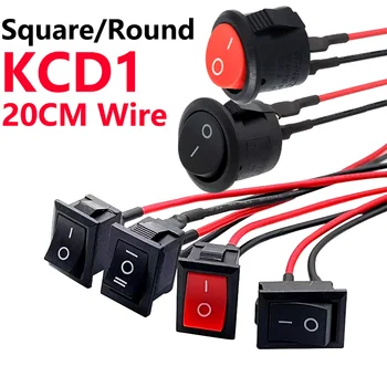 Mini Rocker Toggle Switch Set 1