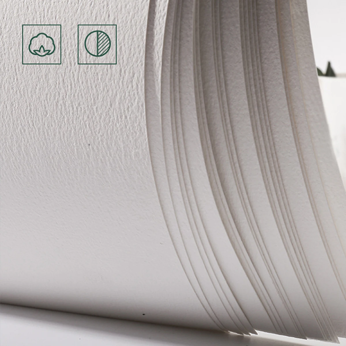 Premium 100% Cotton Watercolor Paper Sealing Pad – 300gsm, 20 Sheets