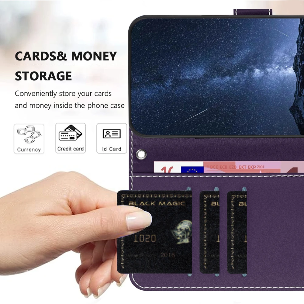 Leather Flip Case - Elegant and Durable Design