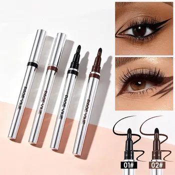 Penna Eyeliner Liquida a Rapida Asciugatura e Impermeabile - Matita per Occhi a Lunga Durata, Resistente a Sbavature e Sudore, per Principianti