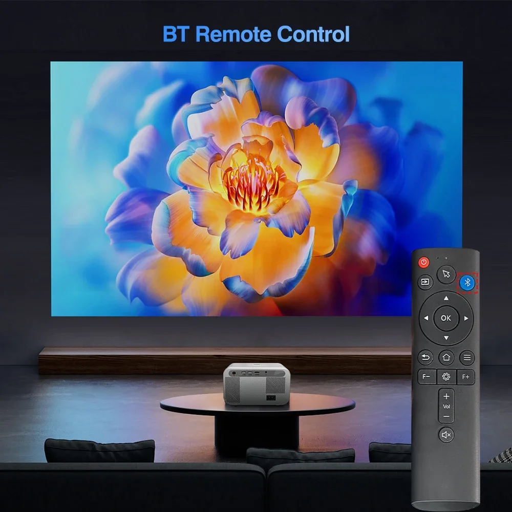 Portable Projector Light Unicorn X9 PRO Full Hd 1080P 4K Projector Android Wifi6 Mini Portable Native 1920✖1080P Video HDR Home Theater TV Beam