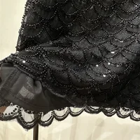 Bling Bling Sequined Tanks Tops Women Fashion Heavy Industry Double-sided Beaded Vest Vacation Leisure Beaded  Chiffon Top - Image 6