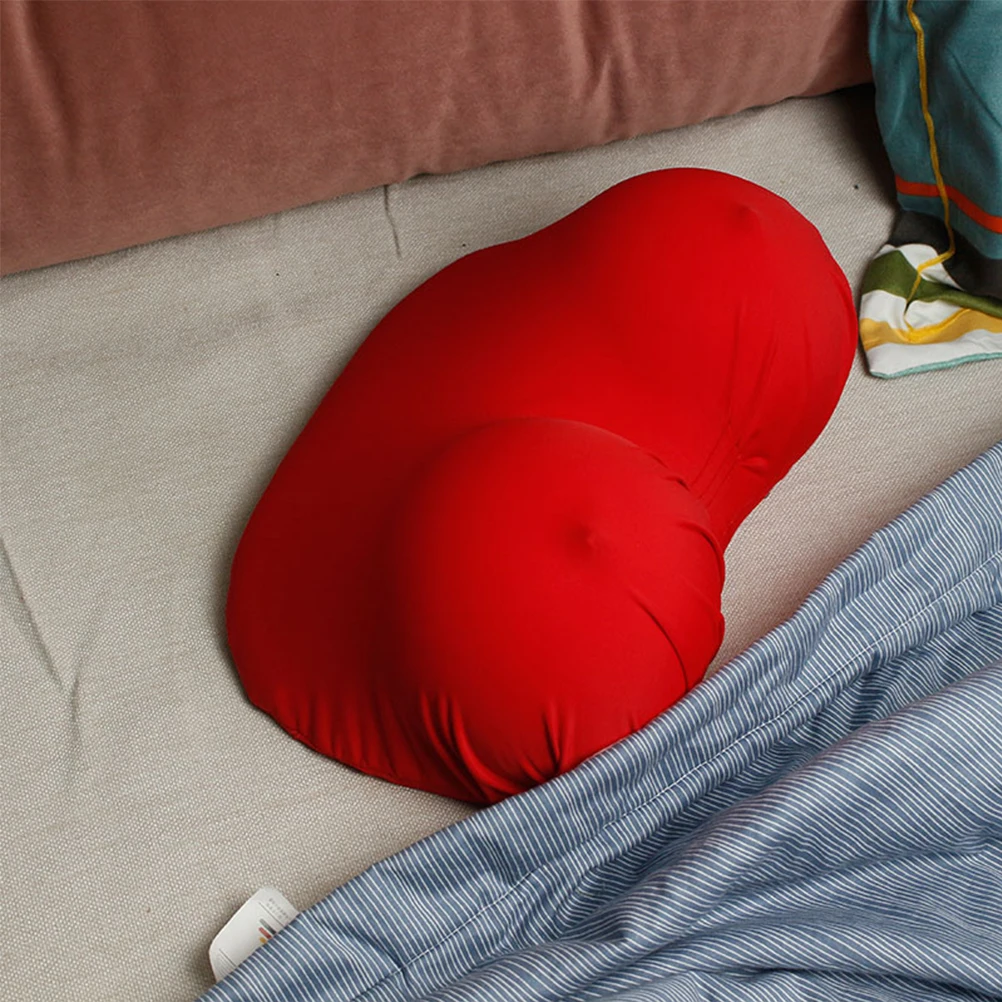 Almohada de espuma viscoelástica para el pecho, cojín para el cuello, almohada suave con soporte para la espalda, almohada para dormir para hombres y mujeres