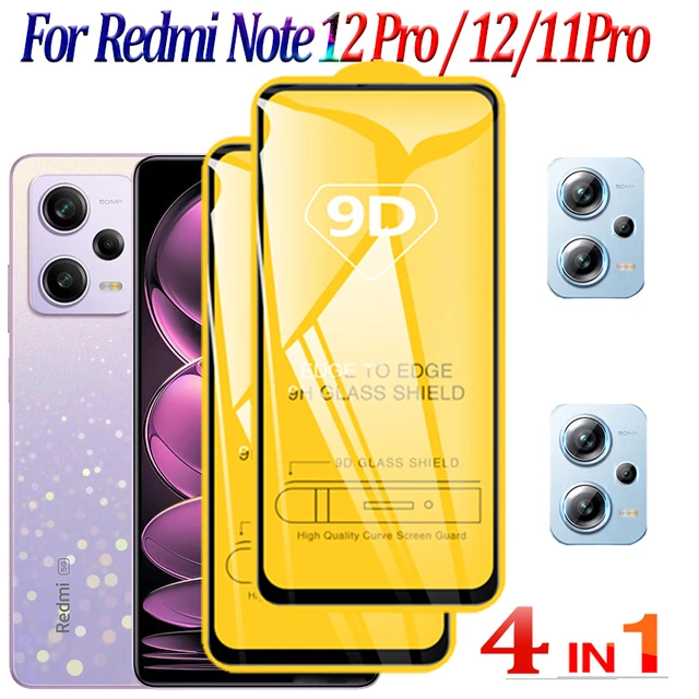 Protector de pantalla para cámara Redmi Note 12, cristal templado