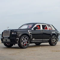 1:24 Rolls Royce Cullinan Masory SUV Alloy Luxy Car Model Diecasts Metal Toy Car Model Simulation Sound and Light Childrens Gift 1