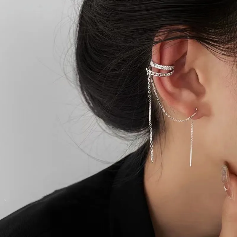 【LAZY DAWN】double layered ear cuff C016~イヤーカフ★2021FW LAZY DAWN(レイジーダウン) イヤーカフ(メンズ) - 海外通販のBUYMA