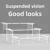 Acrylic Display Rack Transparent Height Increase Shoe Ornament Storage Rack Figurine Display Multifunctional Storage Holders 1