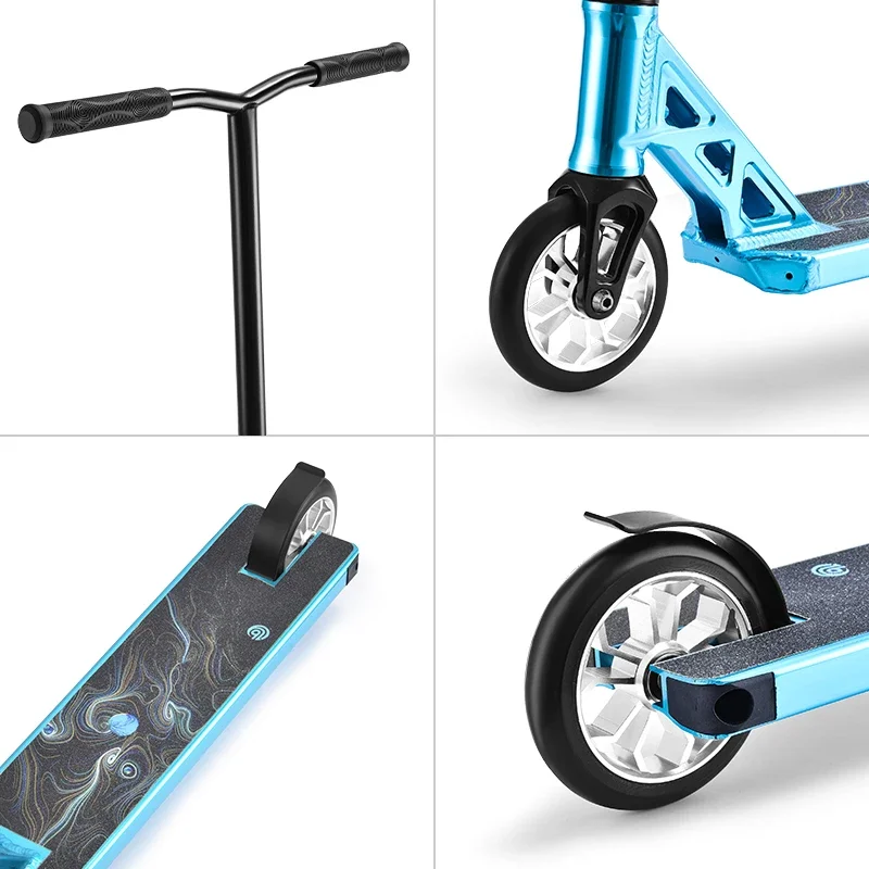 Standard fully folded aluminum Kick Extreme professional Flyby Air Complete Trick Pro Stunt Scooter For Adult