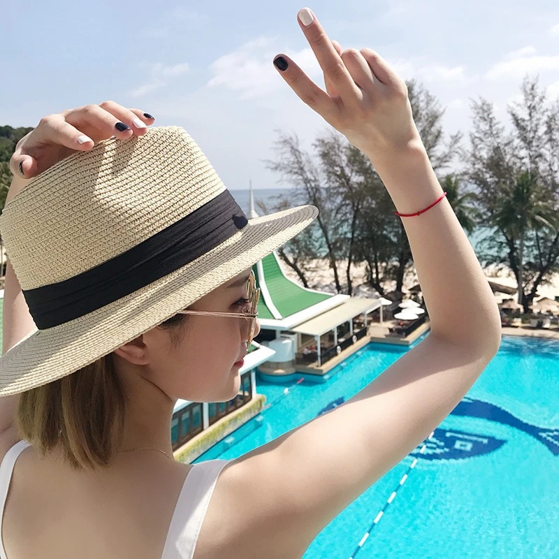 Panama Straw Hat Adjustable Classic Panama Hat-Handmade In Ecuador Sun Hats for Women Man Beach Straw Hat for Men UV Protection Cap Beach hat