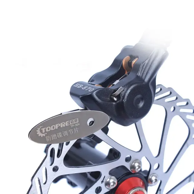 Strumento Allineamento Pastiglie Freni Bici - 2 Pezzi | In Acciaio Inox | Per Freni A Disco