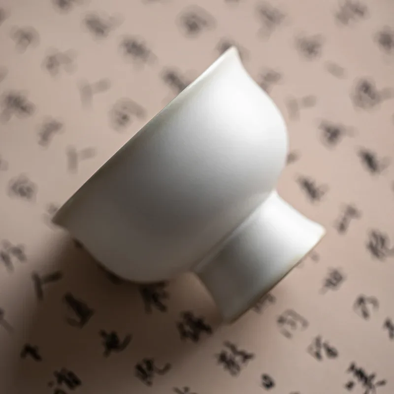 Japanese Ceramic Goblet Kung Fu Small Tea Cup Simple Master Cup Single Personal Tea Chinese Teacup Bowl