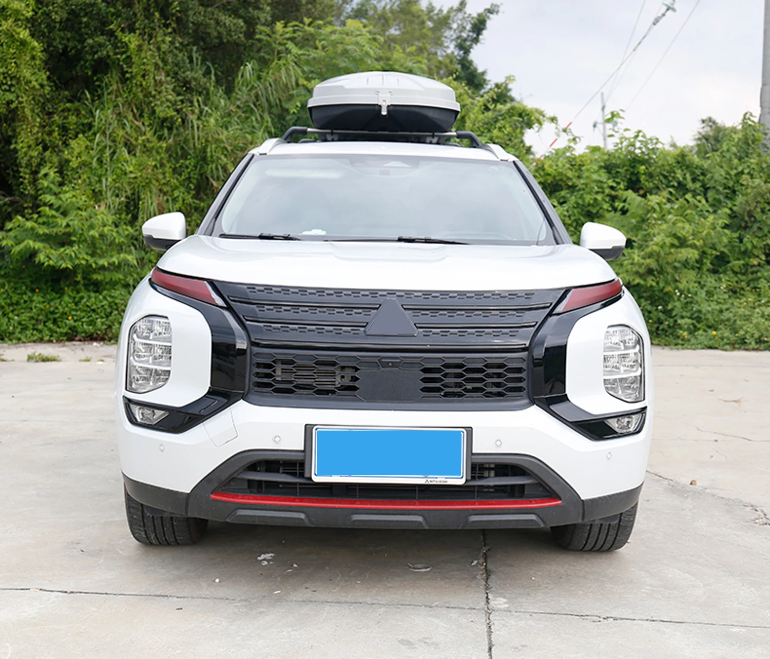 カーアクセサリー三菱アウトランダー 2022-2025 ABS 光沢のある黒