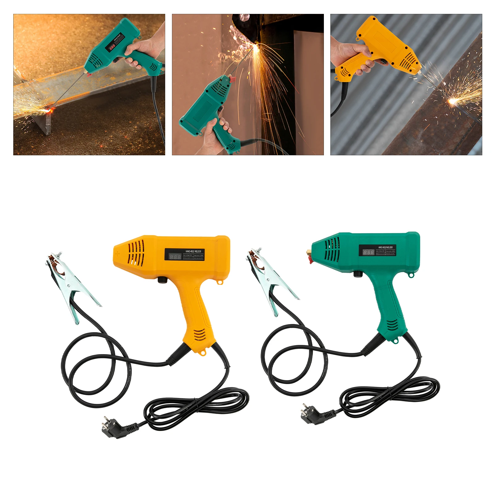Portable Handheld Welding Machine 220V 3000W Digital Welding Machine High Precision High-efficiency Welding Equipment 5