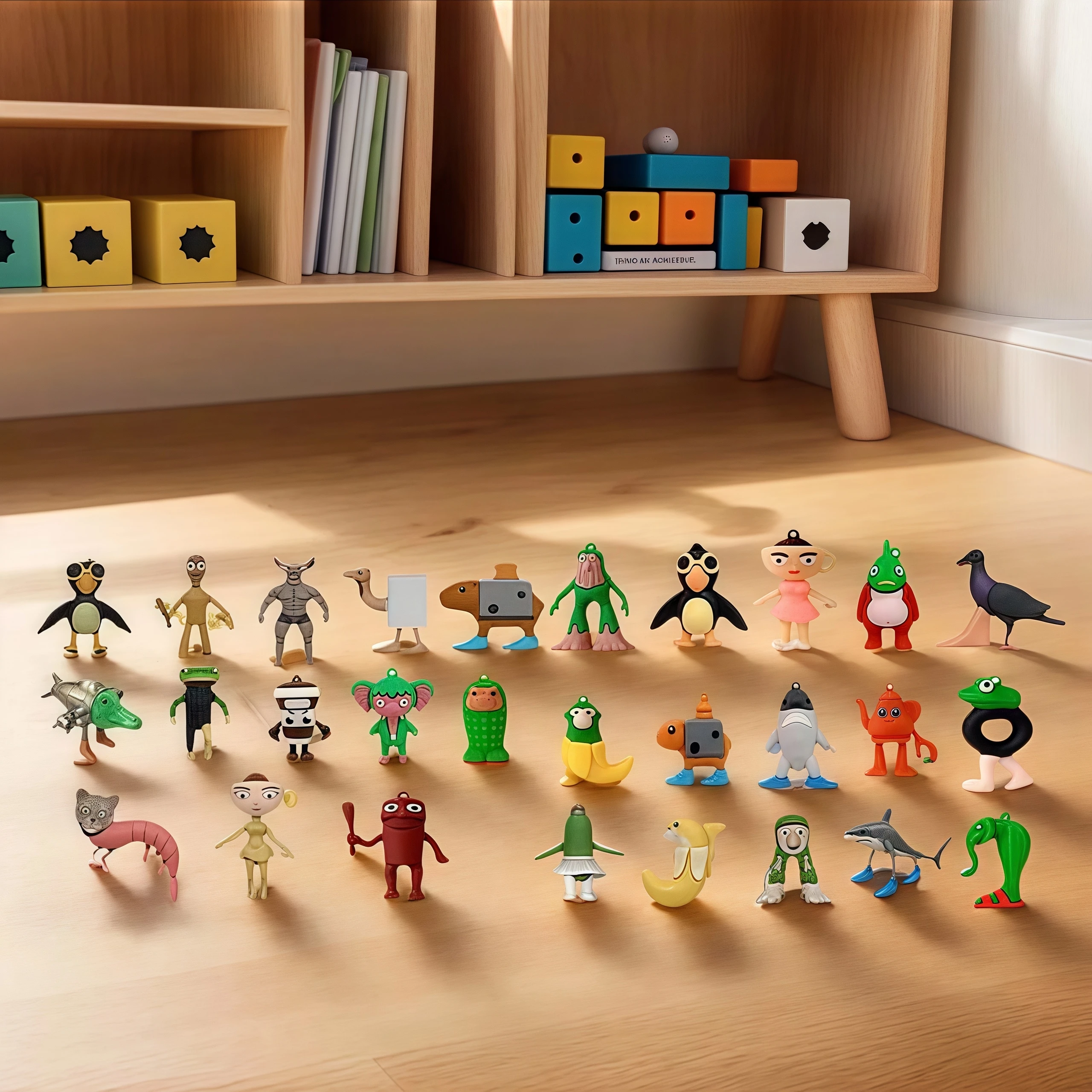 2025 Italian Brainrot Advent Calendar Gift Tung Tung Tung Sahur