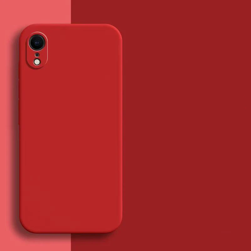 รูปสินค้า เคสซิลิโคนยืดหยุ่นป้องกันรอย iPhone XR/X/Xs Max