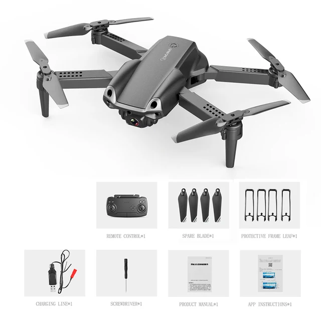 Foldable Mini Drone Foldable Drones 3-speed Switching One Key Return Drones For Adults Kids 20-min Flight Time Powerful 2