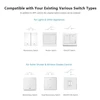 1-10PCS SONOFF DUAL R3/DUAL R3 WiFi MINI Switch With Power Metering 2 Gang Dual Relay Module For eWelink Alexa Google Home 6