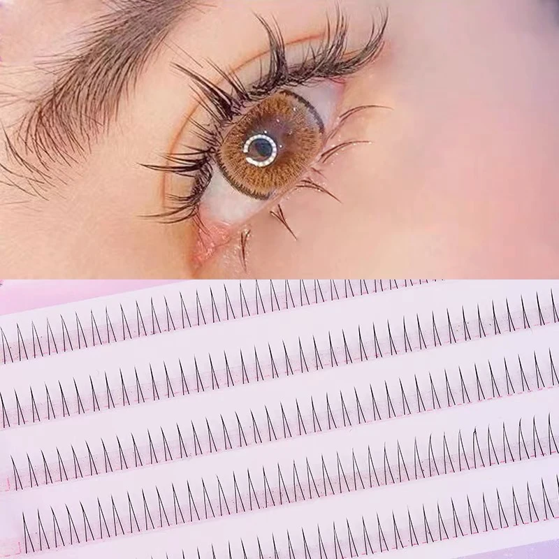 

A-Type Lower Eyelashes Natural Simulation Single-Cluster Segmented Grafting False Eyelashes Makeup Beauty Tool