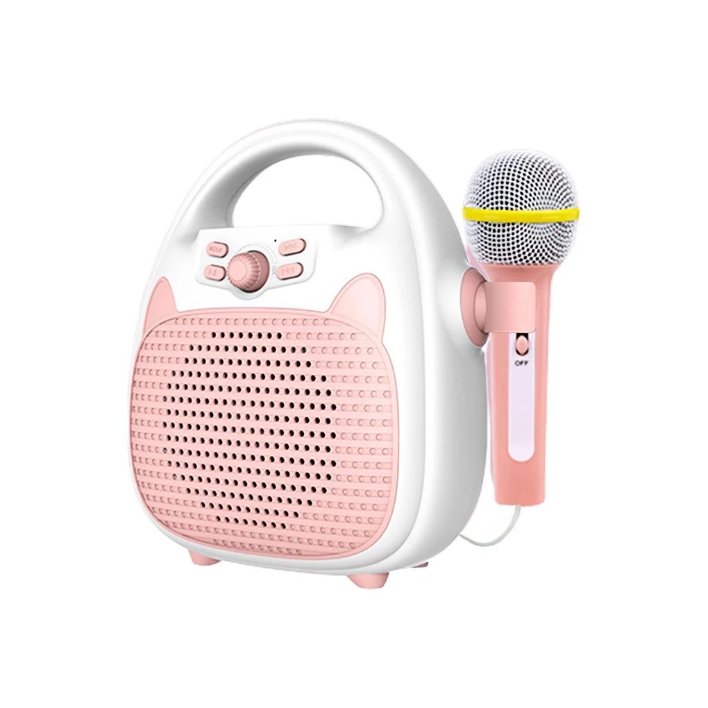 Máquina de canto inalámbrica niños, micrófono de Karaoke, de sonido, luz LED, regalo, de fiesta, juego educativo, | - AliExpress