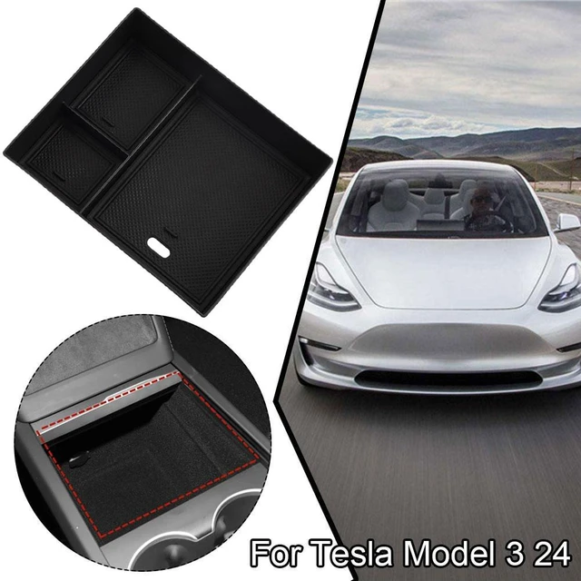 for Tesla Model 3 Highland 2024 Center Console Organizer Storage Interior  Accessories Parts Box Replacement Tray P1H2 - AliExpress