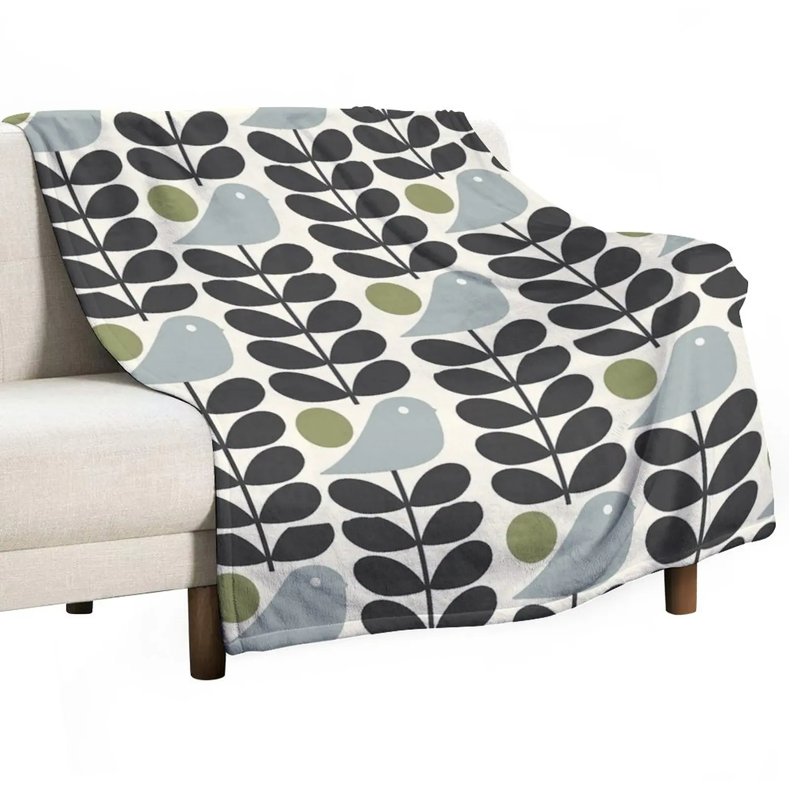 

Orla Kiely Throw Blanket For Decorative Sofa blankets ands Blankets