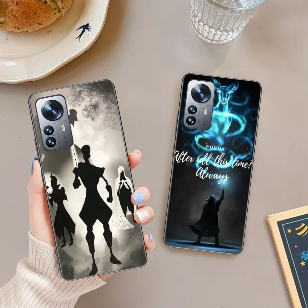 A-Avada Kedavra  Phone Case For Xiaomi 13 12 11 Redmi Note12 Poco F5 F4 Series Soft Black Phone Cover