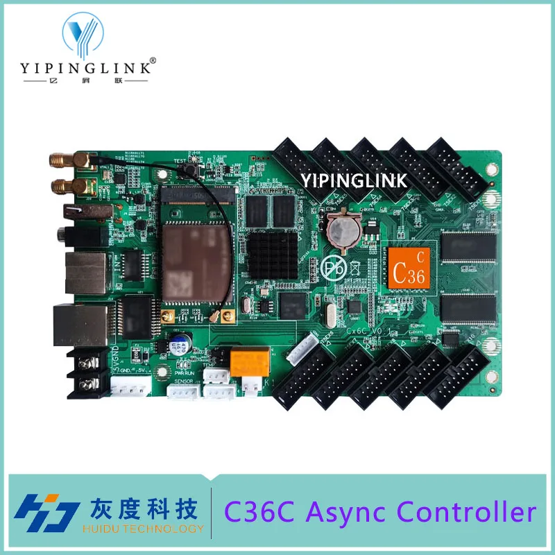 

Huidu C36C Offline Full Color RGB LED Display Controller Card
