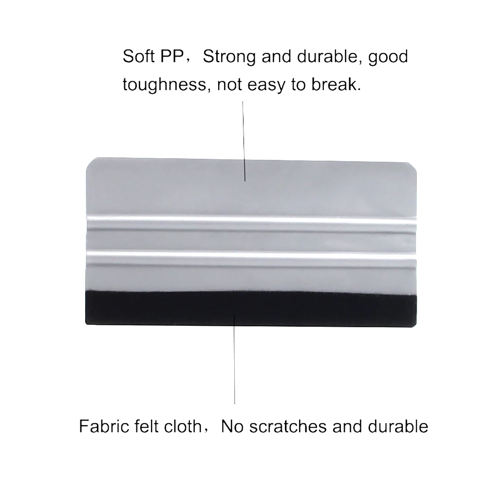 ALIWRAP Vinyl-Rakel-Set, Auto-Vinyl-Spatel, Schaber mit Filzkante, Tapetenaufkleber, Applikator, Auto-Carbonfolie, Verpackungswerkzeuge – Detail 12