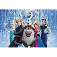 300 Pieces Puzzles Game Disney Frozen Elsa Anna Olaf Cartoon Pitures Teen Kid Relaxing Toy Puzzle Game For Girls Room Collection 2