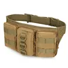 Waterproof Oxford Men Fanny Pack Tactical Military Army Waist Bag Hiking Outdoor Camping Shoulder Bum Belt Bum Sport Chest Bags 1