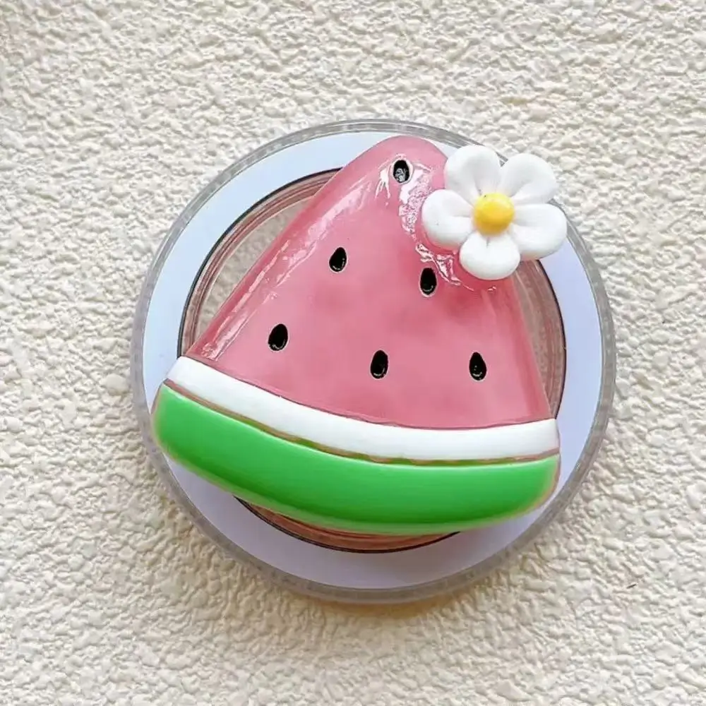 Peach Cartoon Magnetic Phone Grip & Stand Holder
