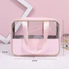 Washroom Storage Bag Laser Colorful Swimming Bath Storage Bag Large Capacity Waterproof Transparent Handheld Portable Large Capa 5