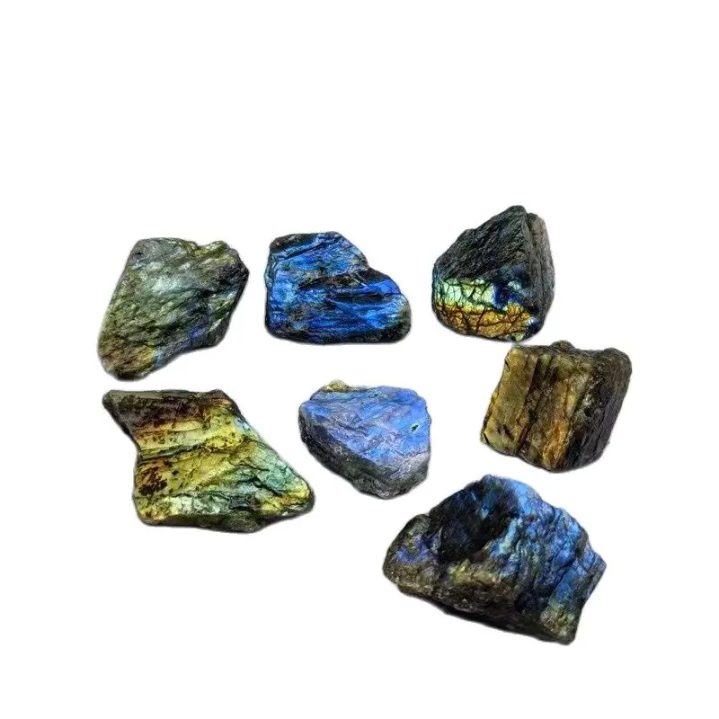 

Натуральное сырье Лабрадорит Кристалл Камень кварца роут образец драгоценного камня лунный камень ремесла Wicca украшение для дома