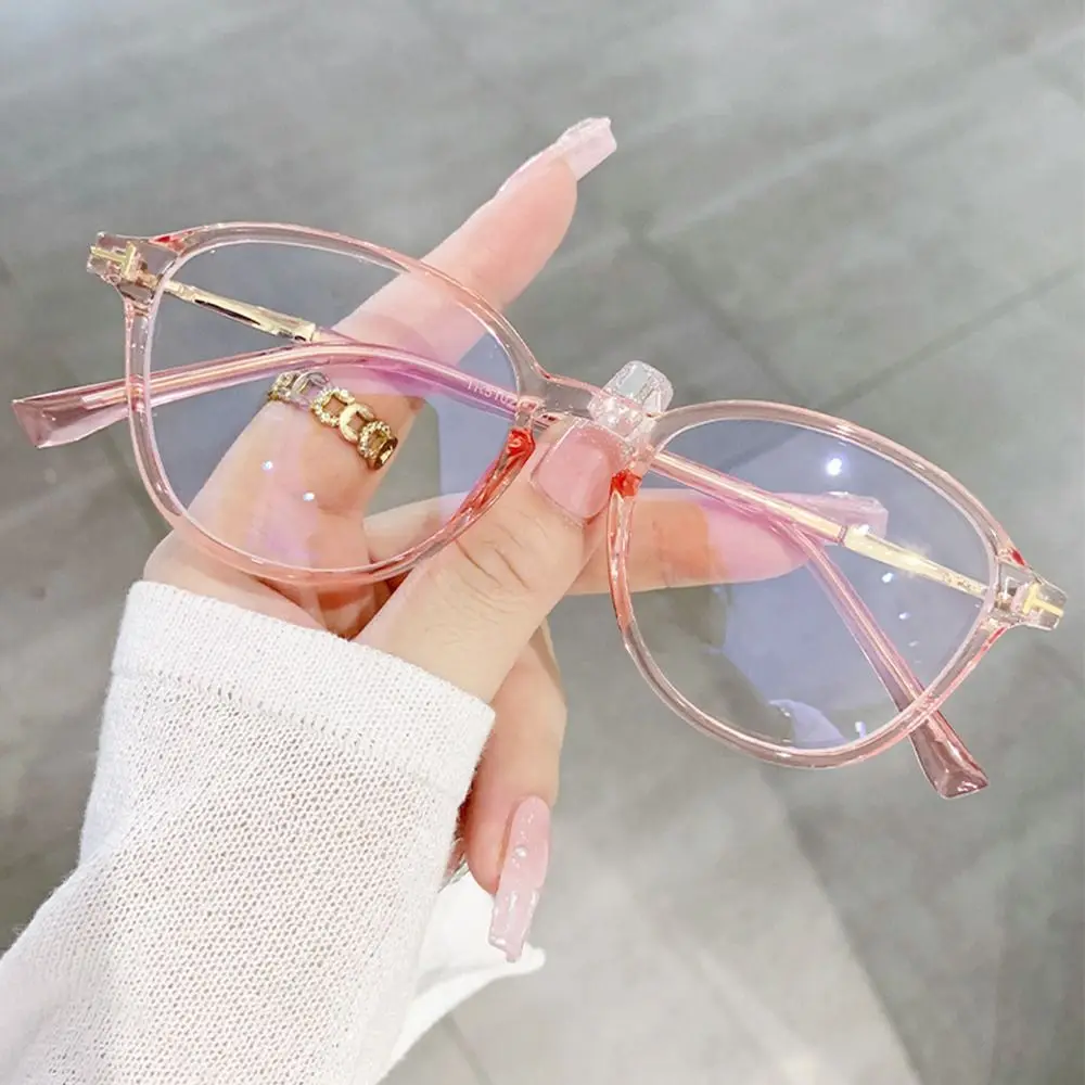 1Pc Fashion Women Glasses Frame Fashion Clear Anti-Blu-Ray Eyewear Men Tr90 Optical Stripes Frame Cintura