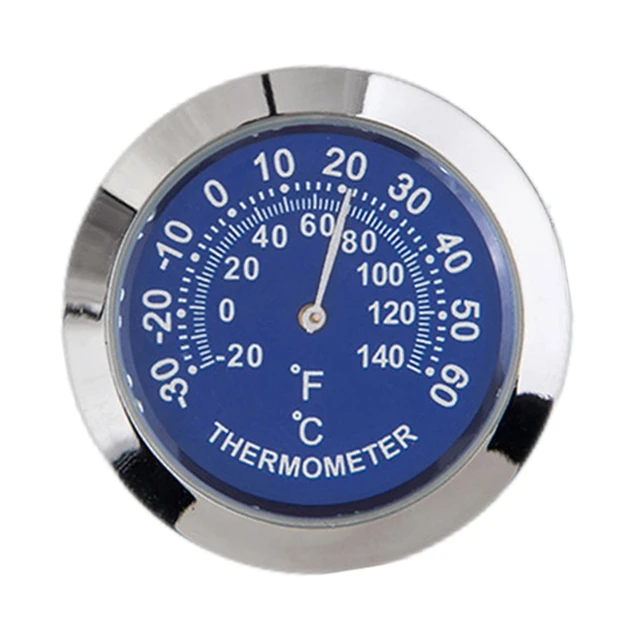 Car Dashboard Thermometer Mini Vehicle Thermometer Decoration Temp